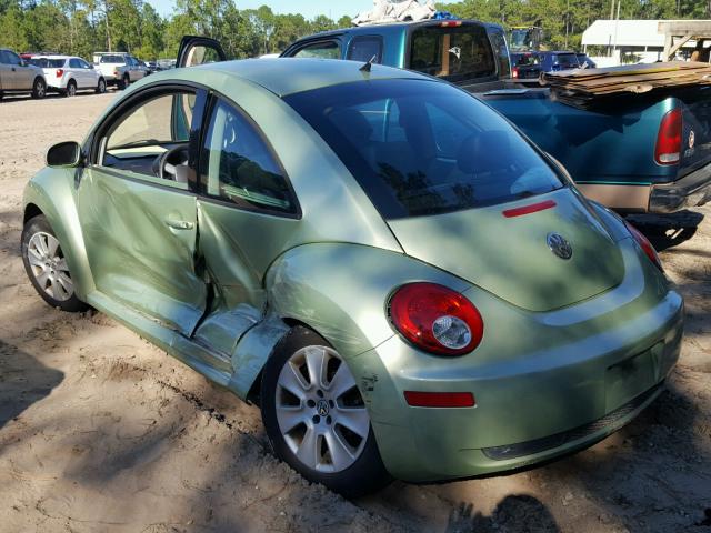 3VWPG31C38M516735 - 2008 VOLKSWAGEN NEW BEETLE GREEN photo 3