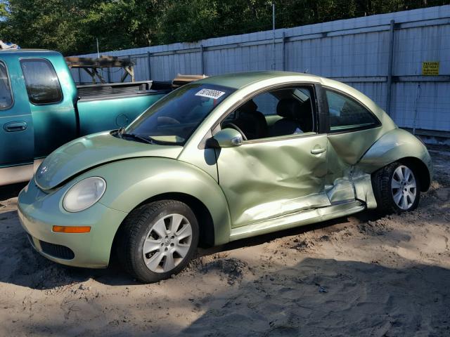 3VWPG31C38M516735 - 2008 VOLKSWAGEN NEW BEETLE GREEN photo 9