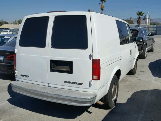 1GCDM19W9XB201400 - 1999 CHEVROLET ASTRO WHITE photo 4