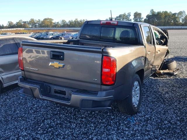 1GCGSCE33G1197313 - 2016 CHEVROLET COLORADO L BROWN photo 4