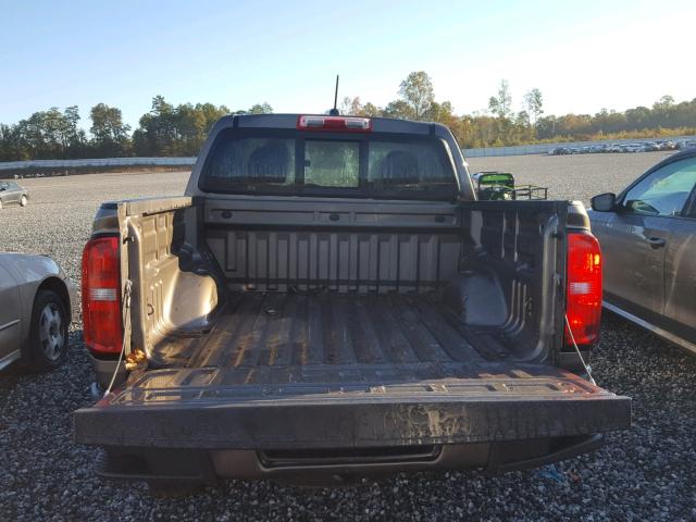 1GCGSCE33G1197313 - 2016 CHEVROLET COLORADO L BROWN photo 9