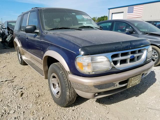 1FMDU35P8VZB05641 - 1997 FORD EXPLORER BLUE photo 1