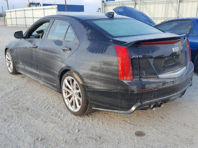 1G6AN5SY2G0110731 - 2016 CADILLAC ATS-V BLACK photo 3