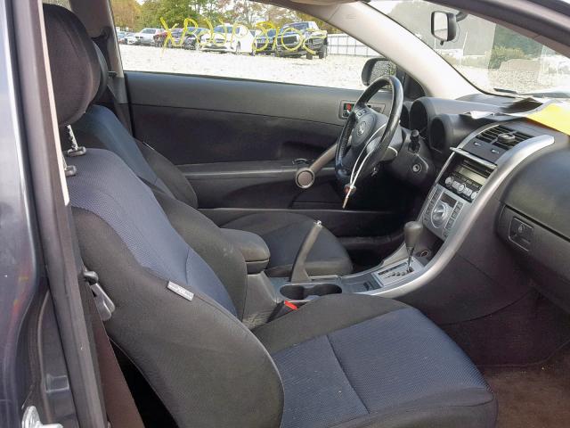 JTKDE3B76A0314325 - 2010 TOYOTA SCION TC ნაცრისფერი ფოტო 5