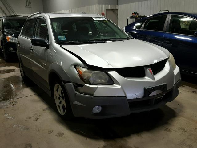 5Y2SL62884Z410410 - 2004 PONTIAC VIBE SILVER photo 1