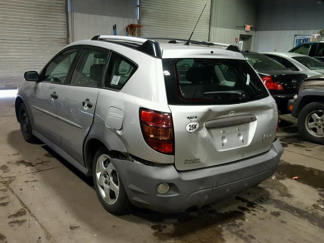 5Y2SL62884Z410410 - 2004 PONTIAC VIBE SILVER photo 3