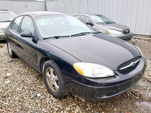 1FAFP55283A169443 - 2003 FORD TAURUS SES BLACK photo 1