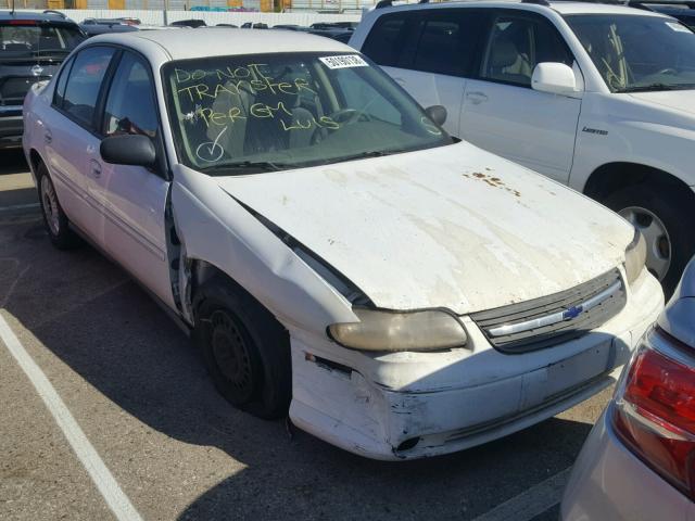 1G1ND52F05M109821 - 2005 CHEVROLET CLASSIC WHITE photo 1