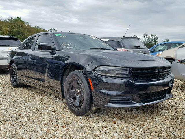 2C3CDXAT7GH126725 - 2016 DODGE CHARGER PO BLACK photo 1