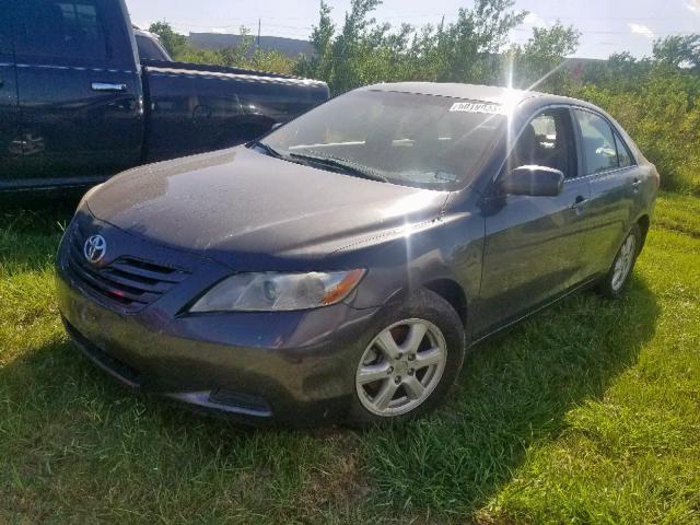 4T1BE46K87U634469 - 2007 TOYOTA CAMRY NEW CHARCOAL photo 2