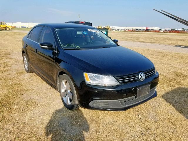 3VWDP7AJ6DM204055 - 2013 VOLKSWAGEN JETTA SE BLACK photo 1