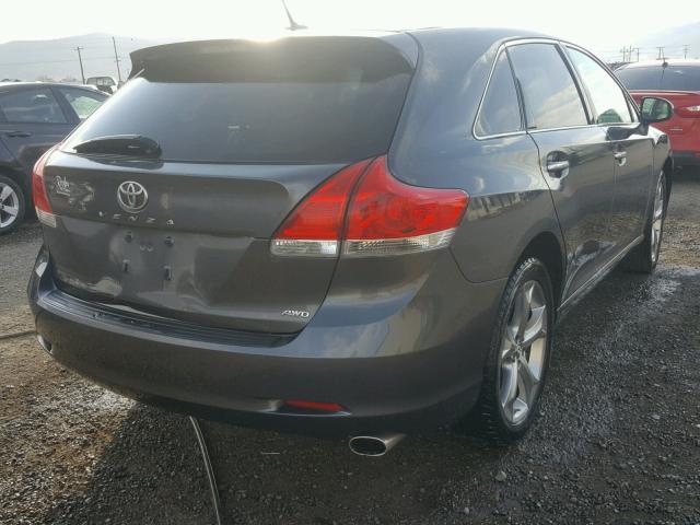 4T3BK11A79U022294 - 2009 TOYOTA VENZA BASE SILVER photo 4