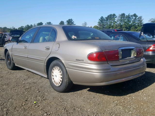 1G4HP54K724135801 - 2002 BUICK LESABRE CU GOLD photo 3