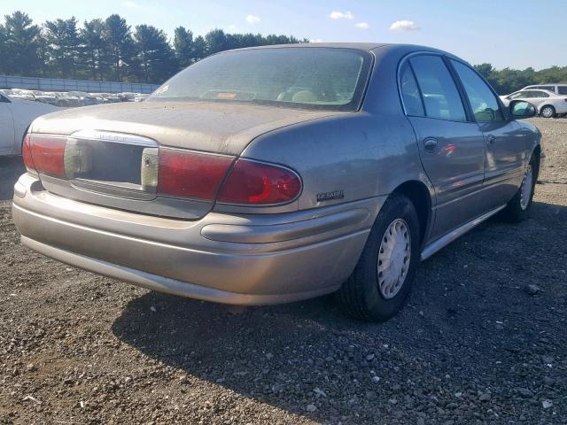 1G4HP54K724135801 - 2002 BUICK LESABRE CU GOLD photo 4