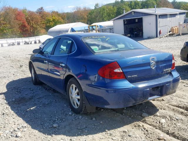 2G4WD582661159518 - 2006 BUICK LACROSSE C BLUE photo 3