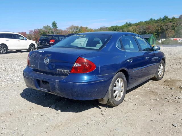 2G4WD582661159518 - 2006 BUICK LACROSSE C BLUE photo 4