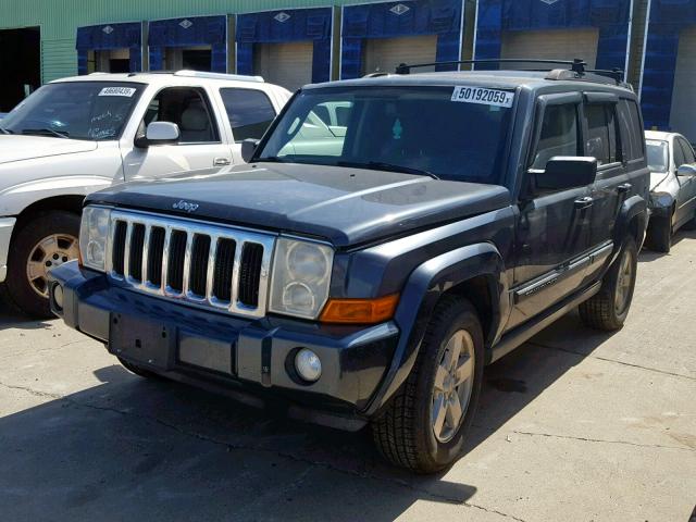 1J8HG48K37C604574 - 2007 JEEP COMMANDER 蓝色 照片 2