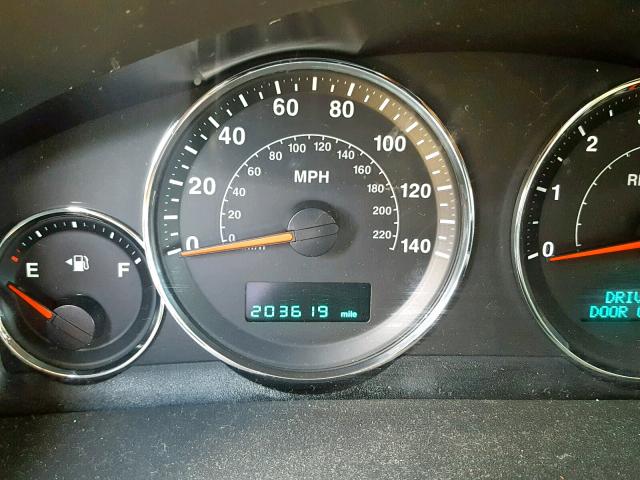 1J8HG48K37C604574 - 2007 JEEP COMMANDER 蓝色 照片 8