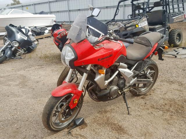 JKALEEA128A023153 - 2008 KAWASAKI KLE650 A RED photo 2