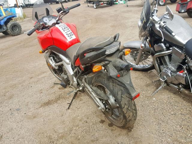 JKALEEA128A023153 - 2008 KAWASAKI KLE650 A RED photo 3