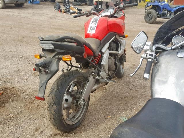 JKALEEA128A023153 - 2008 KAWASAKI KLE650 A RED photo 4