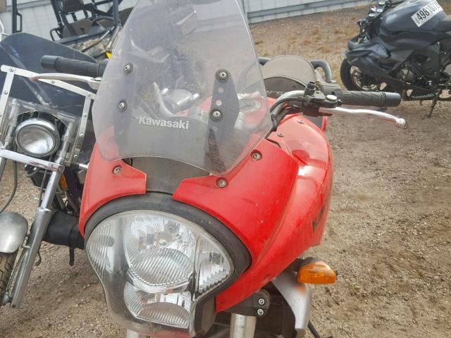 JKALEEA128A023153 - 2008 KAWASAKI KLE650 A RED photo 9