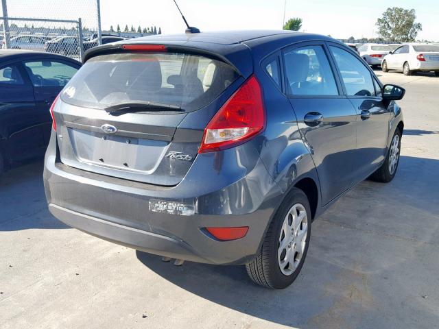 3FADP4EJ8BM216948 - 2011 FORD FIESTA SE CHARCOAL photo 4