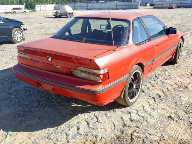 JHMBA4123LC007958 - 1990 HONDA PRELUDE 2. RED photo 4