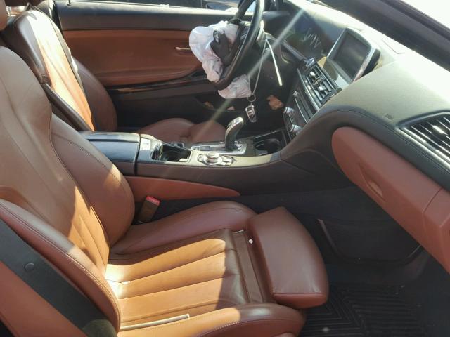 WBALZ3C55CDL70169 - 2012 BMW 650 I WHITE photo 5