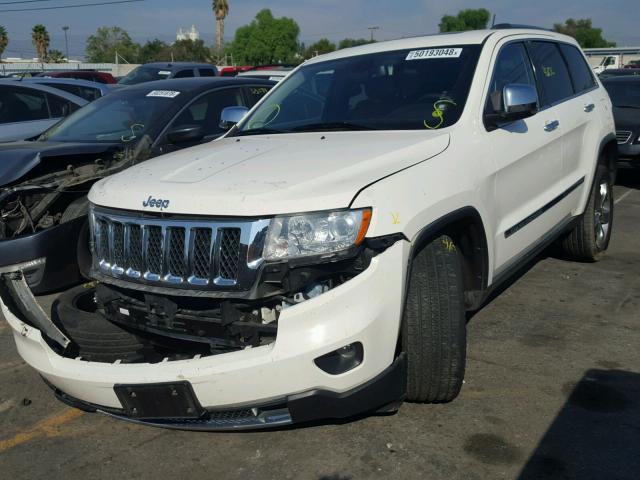 1J4RR6GT9BC718030 - 2011 JEEP GRAND CHER WHITE photo 2