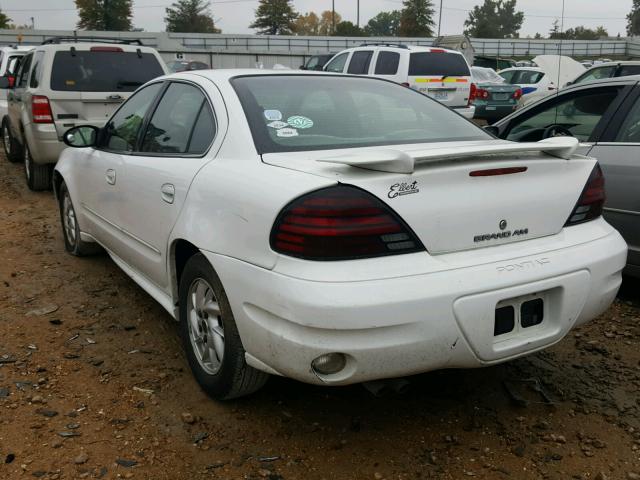 1G2NF52E94M588154 - 2004 PONTIAC GRAND AM S WHITE photo 3