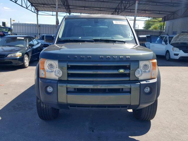 SALAA254X5A301264 - 2005 LAND ROVER LR3 GREEN photo 9