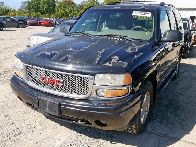 1GKEK63U92J210941 - 2002 GMC DENALI BLACK photo 2