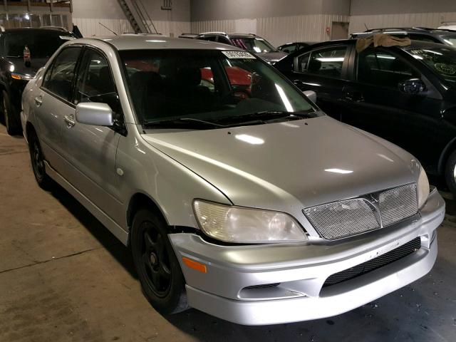 JA3AJ86E12U079515 - 2002 MITSUBISHI LANCER OZ SILVER photo 1