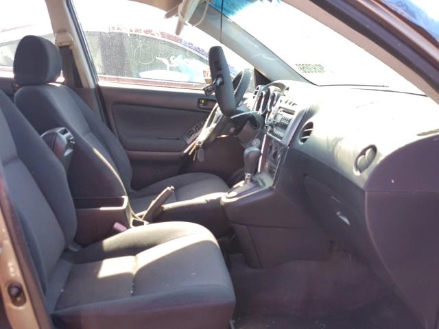 5Y2SL62874Z462417 - 2004 PONTIAC VIBE GRAY photo 5