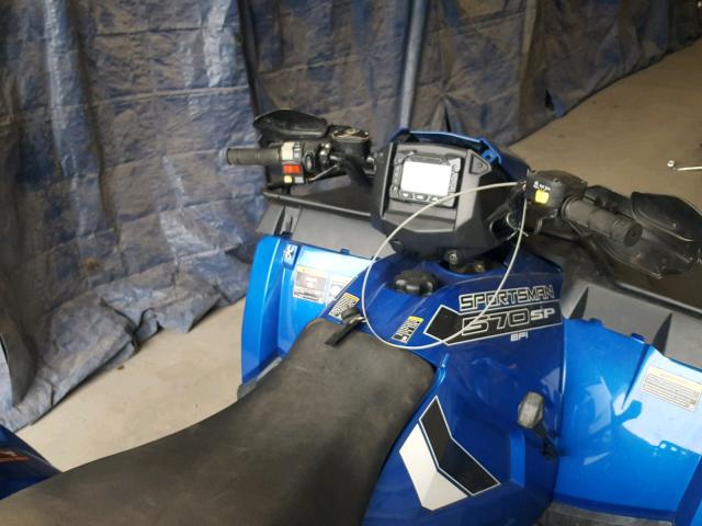 4XASHE573JA254857 - 2018 POLARIS SPORTSMAN BLUE photo 5