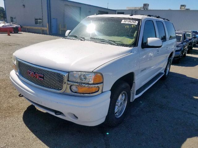 1GKFK66U43J313301 - 2003 GMC YUKON XL D WHITE photo 2