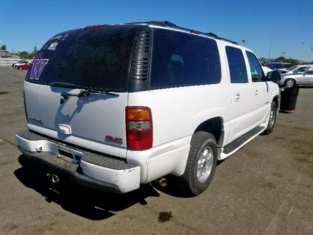 1GKFK66U43J313301 - 2003 GMC YUKON XL D WHITE photo 4