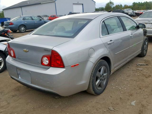 1G1ZG57B28F225500 - 2008 CHEVROLET MALIBU LS SILVER photo 4