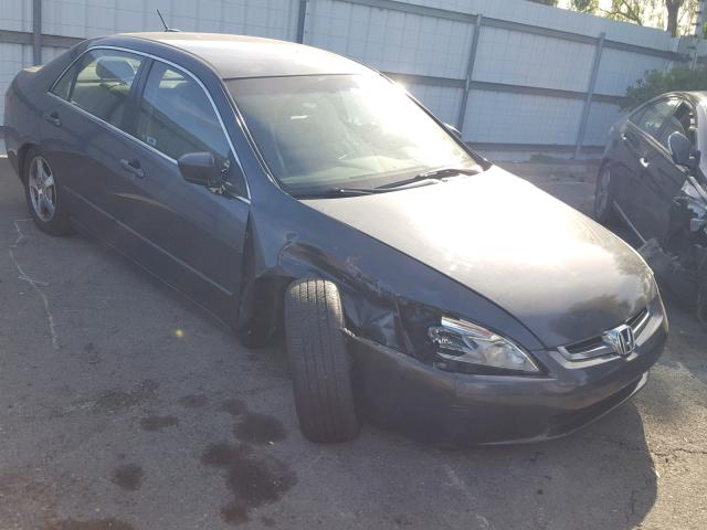 JHMCN36585C014946 - 2005 HONDA ACCORD HYB GRAY photo 1