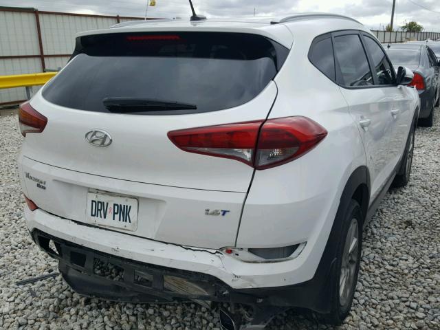 KM8J33A26HU302521 - 2017 HYUNDAI TUCSON LIM WHITE photo 4