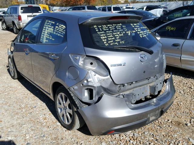 JM1DE1LY5E0175829 - 2014 MAZDA MAZDA2 TOU SILVER photo 3