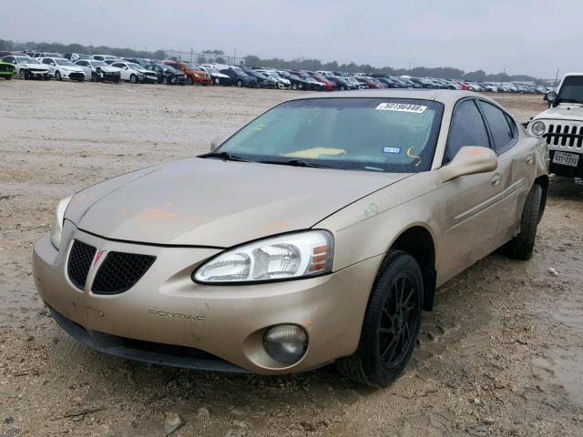 2G2WS522241341799 - 2004 PONTIAC GRAND PRIX GOLD photo 2