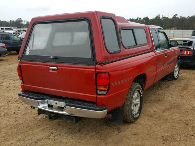 4F4CR16X0VTM03261 - 1997 MAZDA B4000 CAB RED photo 4