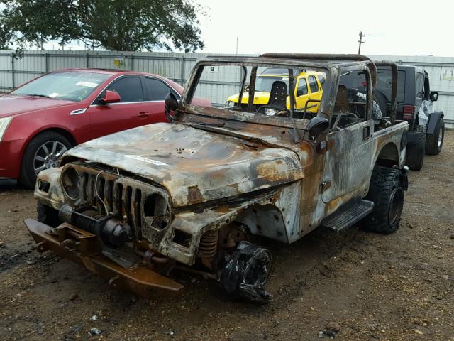 1J4FY29P0WP719175 - 1998 JEEP WRANGLER / BURN photo 2