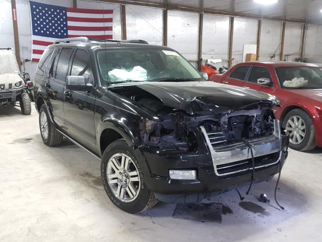 1FMEU7F88AUA53115 - 2010 FORD EXPLORER L BLACK photo 1