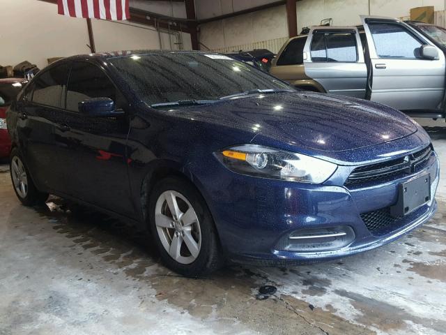 1C3CDFBA3GD605003 - 2016 DODGE DART SXT BLUE photo 1