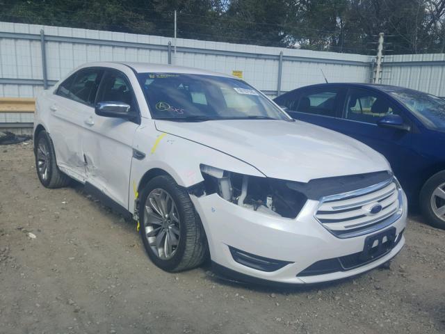 1FAHP2F84DG202740 - 2013 FORD TAURUS LIM WHITE photo 1