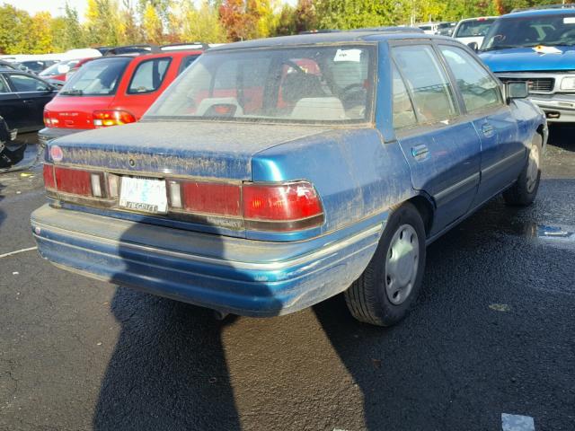 3MASM10J0SR628185 - 1995 MERCURY TRACER BAS GREEN photo 4