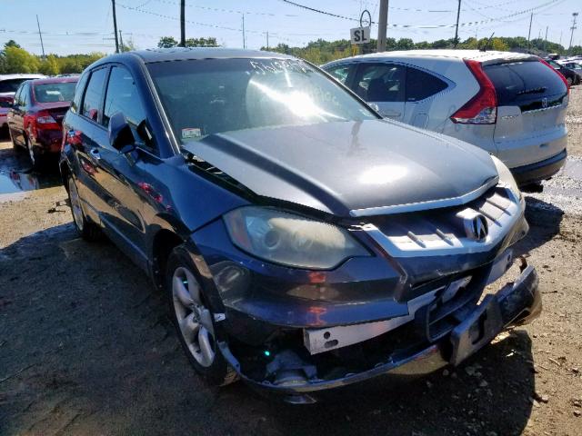 5J8TB18577A017445 - 2007 ACURA RDX TECHNO GRAY photo 1